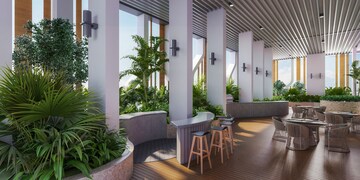 Living Room in 4 BHK Apartment at Paranjape Opulus, Ghodbunder Road – for Sale