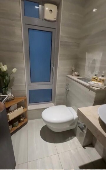 Bathroom in 3 BHK Apartment at Oberoi Realty Esquire, Goregaon East – for Rent