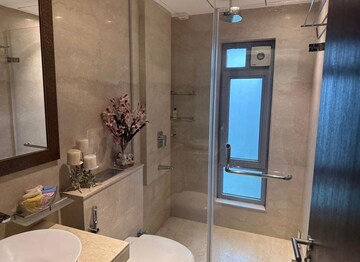 Bathroom in 3 BHK Apartment at Oberoi Realty Esquire, Goregaon East – for Rent