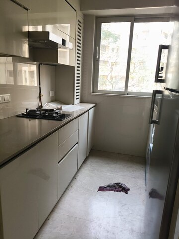 Kitchen in 2 BHK Apartment at Shapoorji Pallonji Vicinia, Powai – for Rent