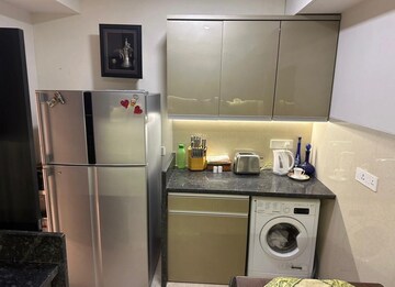 Kitchen in 3 BHK Apartment at Oberoi Realty Esquire, Goregaon East – for Rent