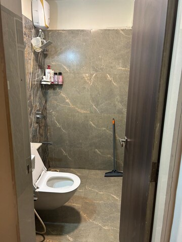Bathroom in 2 BHK Apartment at Blumen Apartments, Vikhroli West – for Rent