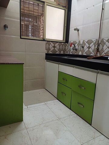 Kitchen in 1 BHK Apartment at Mahape – for Rent