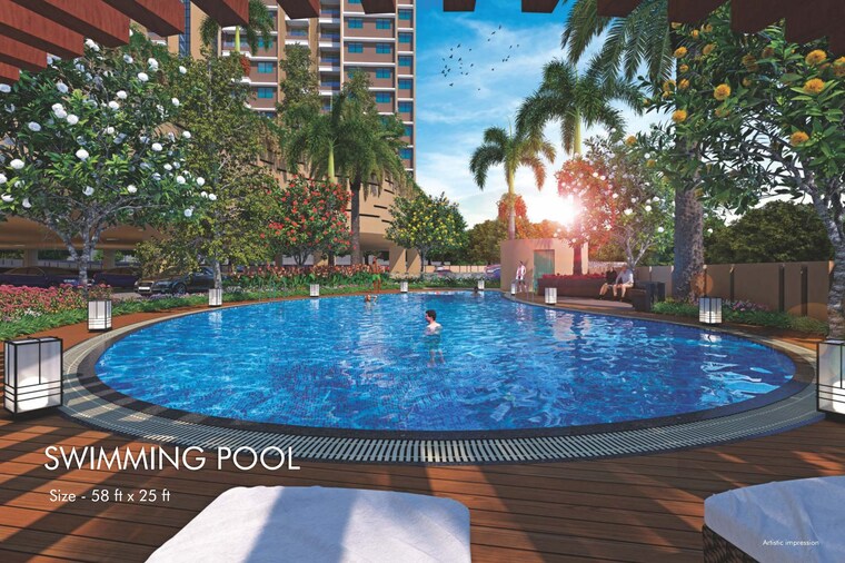 Swimming Pool, vtp-dolce-vita 3 Bedroom 1086 Sq.Ft. Apartment In Kharadi Pune 8352063