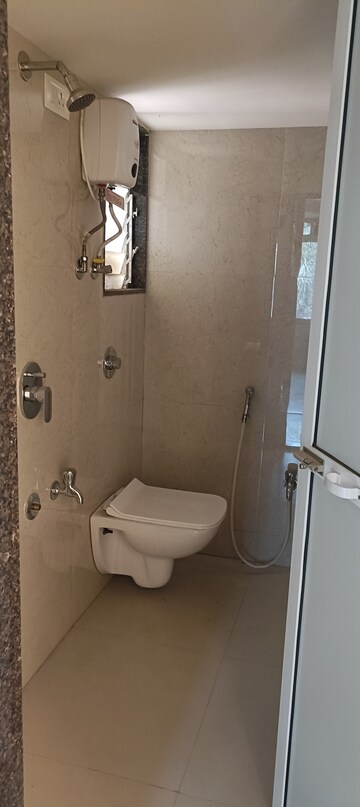 Bathroom in 1 BHK Apartment at PNK Winstone, Mira Road – for Rent
