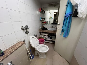 Bathroom in 3 BHK Apartment at Hiranandani Garden Brentwood, Powai – for Sale