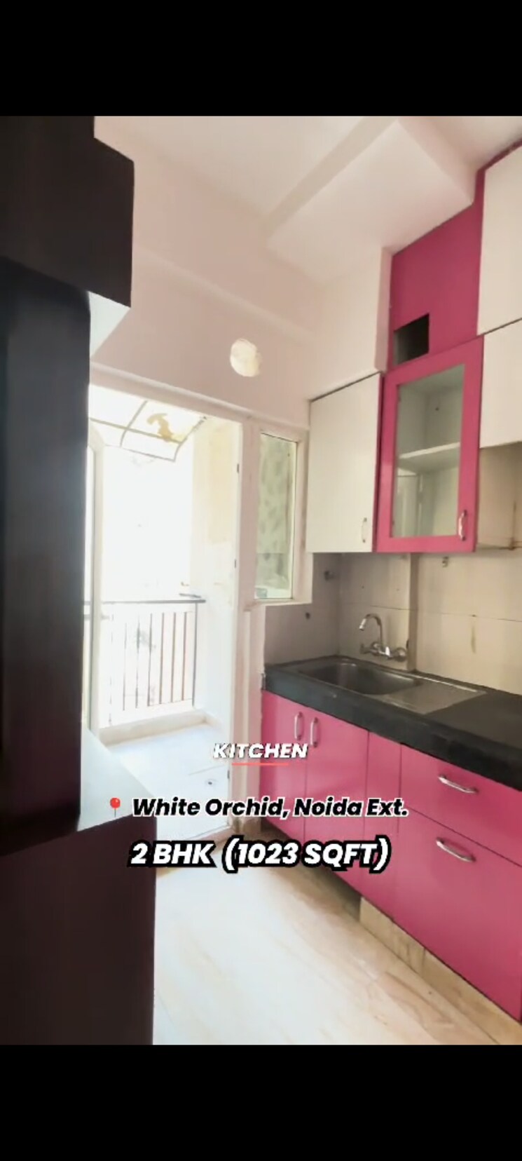 Kitchen, white-orchid 2 Bedroom 1023 Sq.Ft. Apartment In Sector 84 Noida 8352189