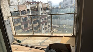 Balcony in 2 BHK Apartment at JP Decks, Goregaon East – for Rent