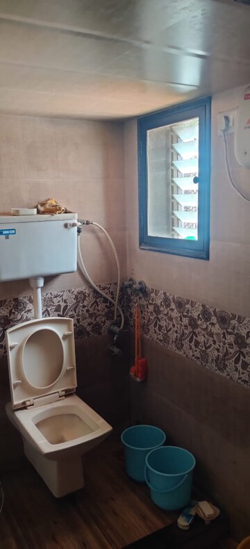 Bathroom in 3 BHK Apartment at Raj Umang 2, Dahisar East – for Sale
