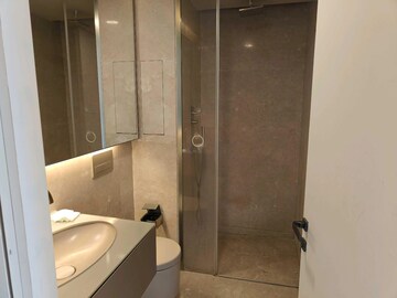 Bathroom in 4 BHK Apartment at Lodha The World Towers World One Tier 2, Worli – for Rent