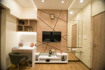 Kitchen in 3 BHK Apartment at Omkar Veda Exclusive, Parel – for Rent