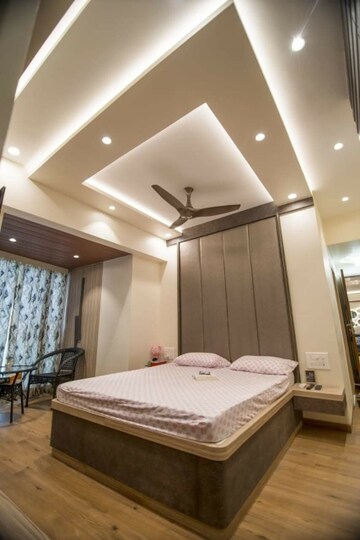 Bedroom in 3 BHK Apartment at Omkar Veda Exclusive, Parel – for Rent