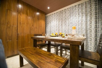 Kitchen in 3 BHK Apartment at Omkar Veda Exclusive, Parel – for Rent