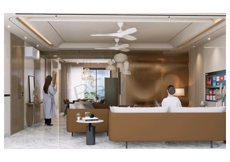 Living Room, sector 8 dwarka 3 Bedroom 210 Sq.Yd. Builder Floor In Sector 8, Dwarka Delhi 8352311