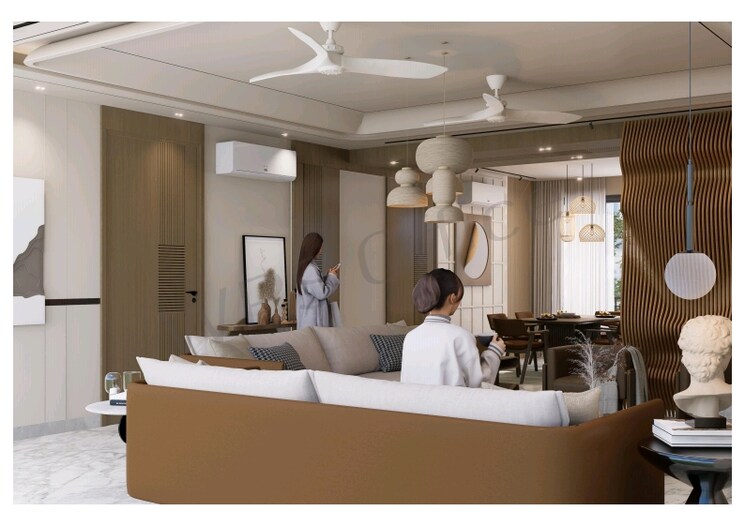 Living Room, sector 8 dwarka 3 Bedroom 210 Sq.Yd. Builder Floor In Sector 8, Dwarka Delhi 8352311