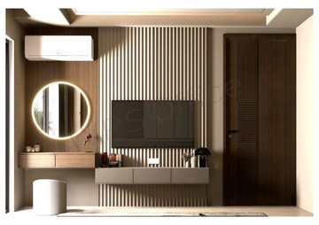 Living Room in 3 BHK Builder Floor at Sector 8, Dwarka – for Sale