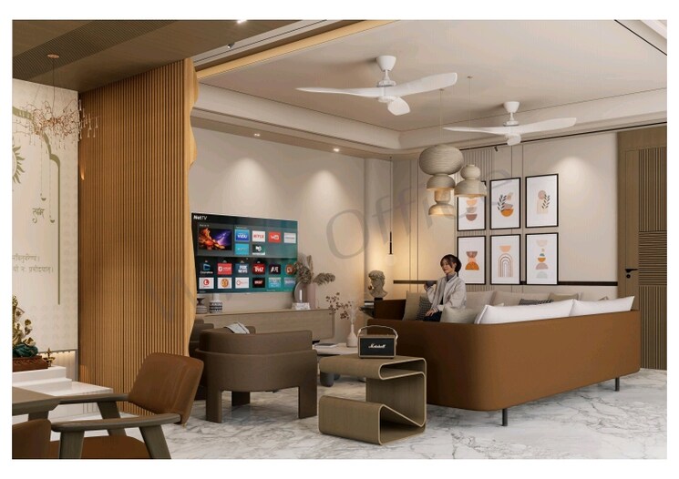 Living Room, sector 8 dwarka 3 Bedroom 210 Sq.Yd. Builder Floor In Sector 8, Dwarka Delhi 8352311