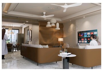 Living Room in 3 BHK Builder Floor at Sector 8, Dwarka – for Sale