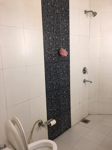 Bathroom in 3 BHK Builder Floor at Vasant Kunj – for Rent