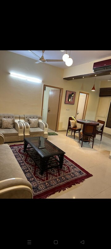 Living Room in 2 BHK Apartment at LandCraft River Heights, Raj Nagar Extension – for Rent