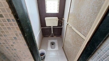 Bathroom in 1 RK Builder Floor at Mayuresh CHS Virar East, Virar East – for Rent