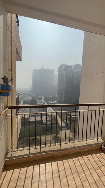 Balcony in 2.5 BHK Apartment at Amrapali Leisure Park, Amrapali Leisure Valley – for Rent
