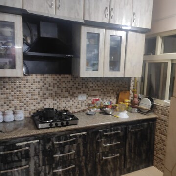 Kitchen in 2 BHK Apartment at AWHO 8B, Vrindavan Yojna – for Rent