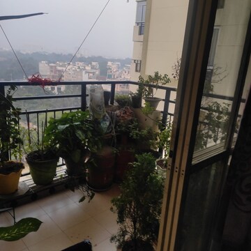 Balcony in 2 BHK Apartment at AWHO 8B, Vrindavan Yojna – for Rent