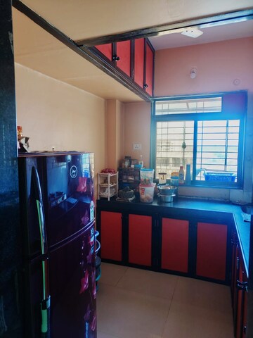 Kitchen in 1 BHK Apartment at Shree Gayatri Park Phase 1, Palghar – for Sale