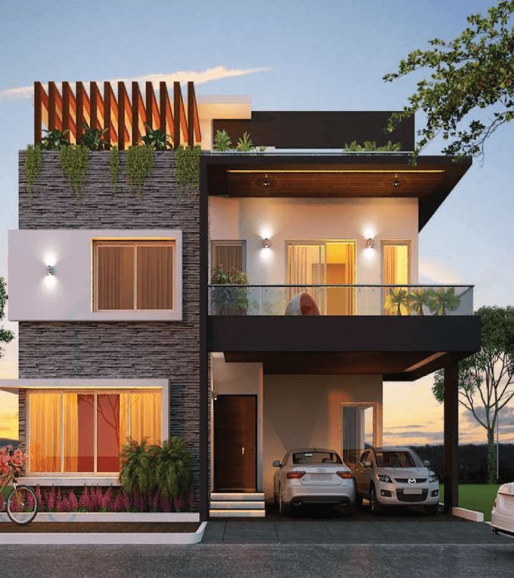 3 BHK + Pooja Room,Extra Room Villa For Sale in Ns Construction Villa Plo