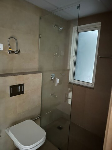 Bathroom in 3 BHK Apartment at Shapoorji Pallonji Joyville Gurgaon, Sector 102 – for Rent