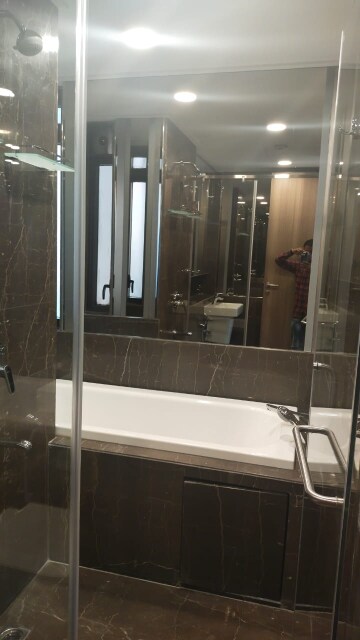 Kitchen in 3 BHK Apartment at Lodha Marquise, Worli – for Rent