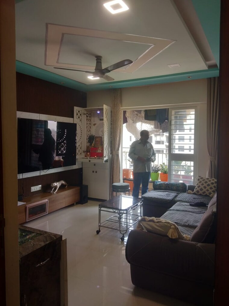 Living Room, krisala-41-evoke 2 Bedroom 623 Sq.Ft. Apartment In Ravet Pune 8353216