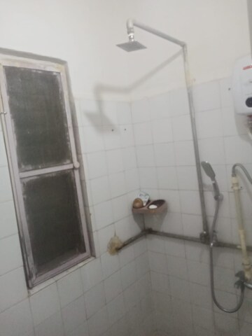 Bathroom in 1 RK Apartment at Gokuldham CHS Goregaon, Goregaon East – for Rent