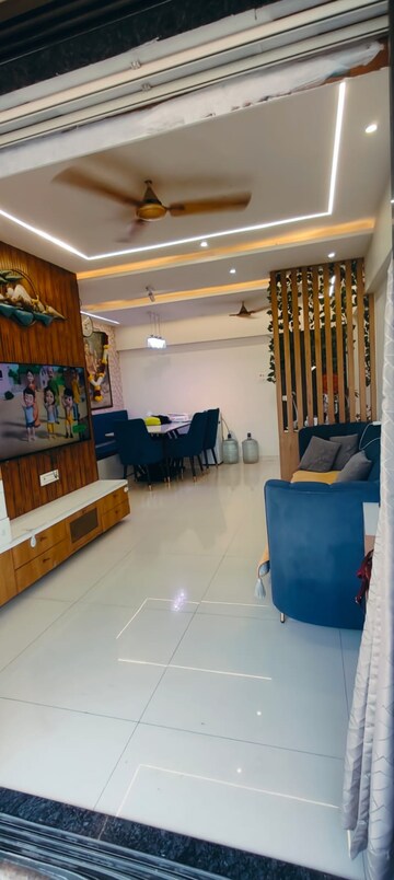 Living Room in 3 BHK Apartment at Rustomjee Global City, Virar West – for Sale