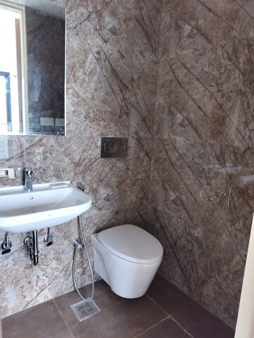 Bathroom in 2.5 BHK Apartment at Marathon Monte South, Byculla West – for Rent