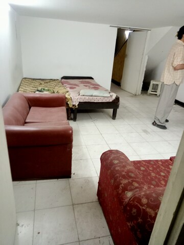Living Room in 1 RK Builder Floor at Freedom Fighters Enclave – for Rent