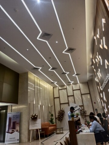 Staircase in 2 BHK Apartment at Chandak Cornerstone, Worli – for Rent