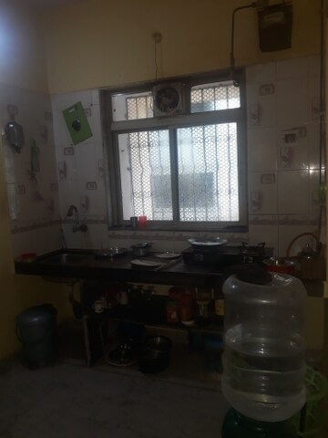 Kitchen in 1 BHK Apartment at Rituraj CHS, Kopar Khairane – for Rent