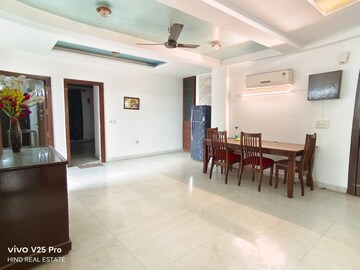 Living Room in 3 BHK Apartment at Saket – for Rent