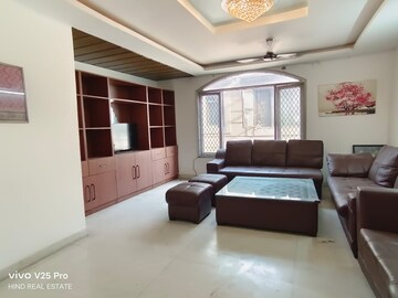 Living Room in 3 BHK Apartment at Saket – for Rent