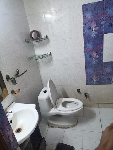 Bathroom in 2 BHK Apartment at Dhawalgiri Apartments, Sector 11 – for Rent