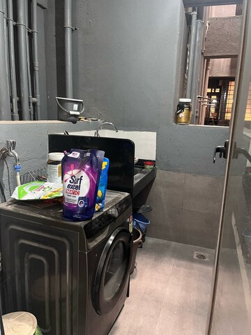 Bathroom in 2 BHK Apartment at Pimple Nilakh – for Rent