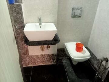 Bathroom in 2 BHK Apartment at Neminath Heights, Mira Road – for Rent