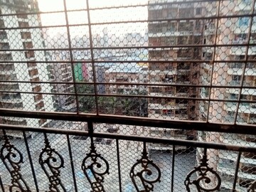 Balcony in 2 BHK Apartment at Neminath Heights, Mira Road – for Rent