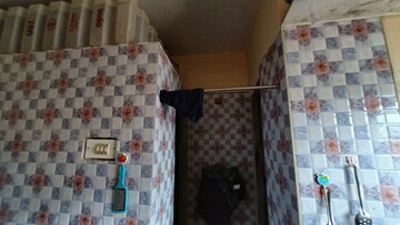 Bathroom in 1 RK Builder Floor at Sanmitra CHS Virar East, Virar East – for Rent