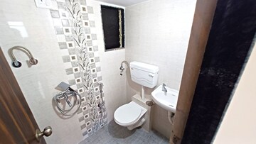 Bathroom in 1 BHK Apartment at Ankita Apartment Virar East, Virar East – for Rent