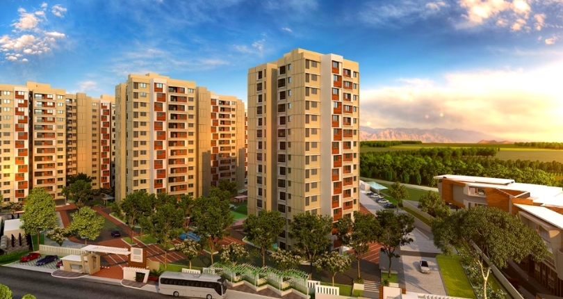 2.5 BHK + Pooja Room Apartment For Sale in Sumadhura Eden Garden