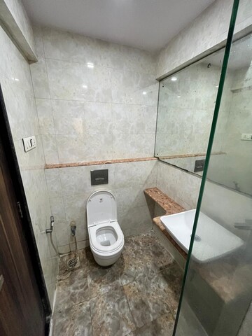Bathroom in 3 BHK Apartment at Vijay Laxmi Sai Elegance, Andheri East – for Rent