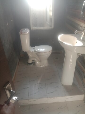 Bathroom in 3 BHK Apartment at Mahagun Mywoods, Sector 16c Greater Noida – for Rent